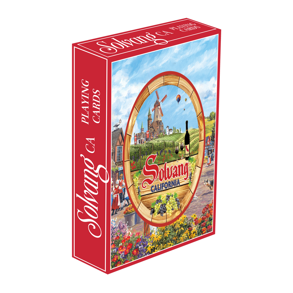 SKU: C709 | DZ/EA:  2.45/2.45 | PLAYING CARDS: WINE COUNTRY