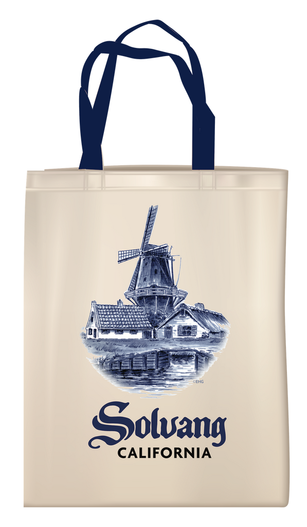 SKU: L800S | DZ/EA:  3.75/4.25 | CLOTH TOTE BAG: WINDMILL/SOLV