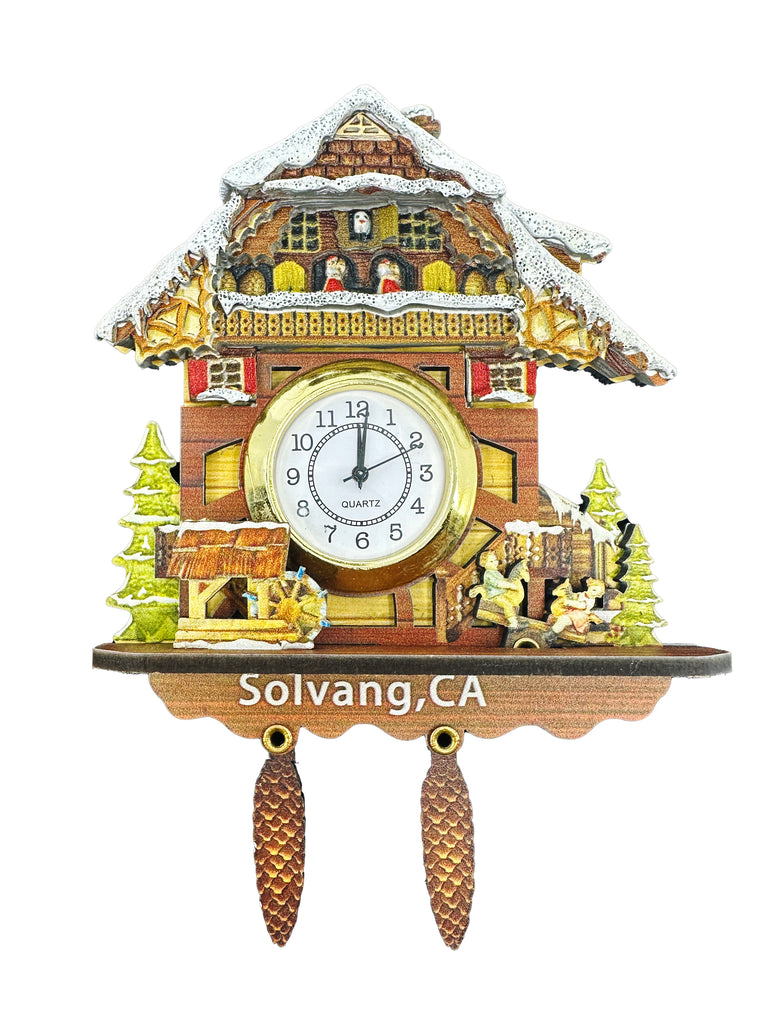 SKU: M1061S  | DZ/EA Cost: 5.95/6.45 | MAGNET CLOCK:CHILDREN/SOLVANG