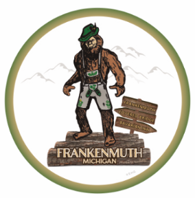 SKU: B689F | DZ/EA:  0.99/1.25 | BADGE: FRANKENMUTH BIGFOOT