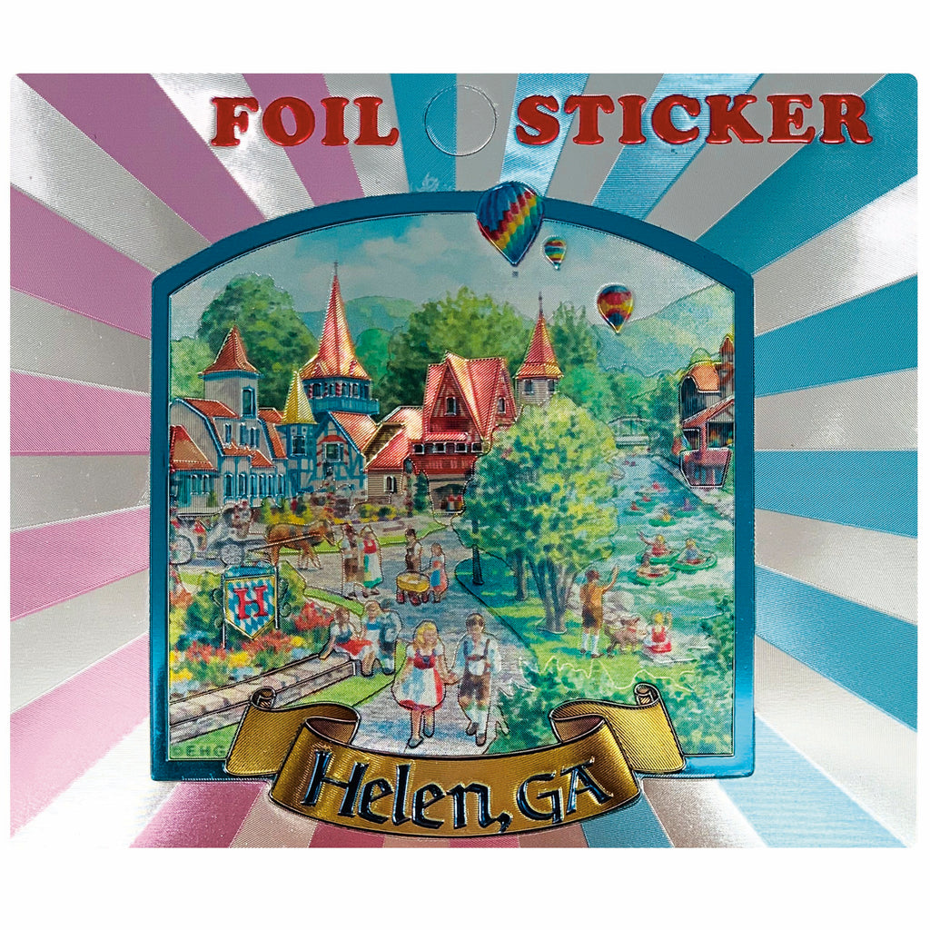 Helen Foil Stickers