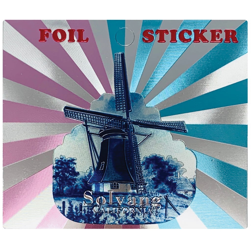 Foil Sticker: Windmill