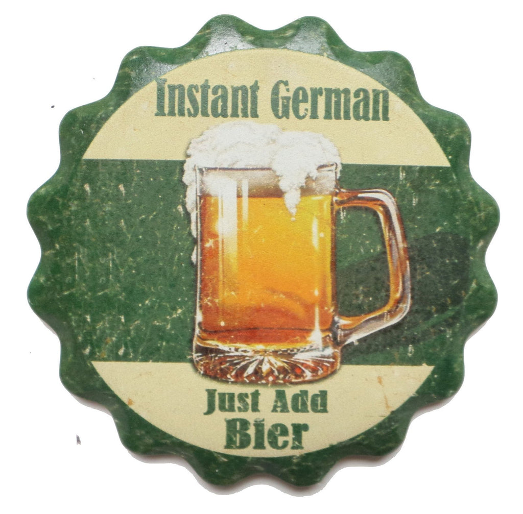  inchesInstant German. Just Add Bier inches Oktoberfest Coaster - Beer, Coasters, German, New Products, NP Upload, SY:, SY: Instant German, Top-GRMN-B, Under $25, Yr-2016
