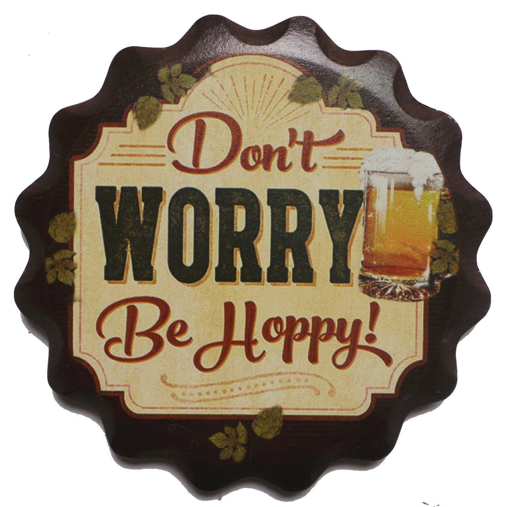  inchesDon't Worry. Be Hoppy inches Oktoberfest Coaster - Beer, Coasters, German, New Products, NP Upload, PS-Party Favors German, SY:, SY: Be Hoppy, Top-GRMN-A, Under $25, Yr-2016