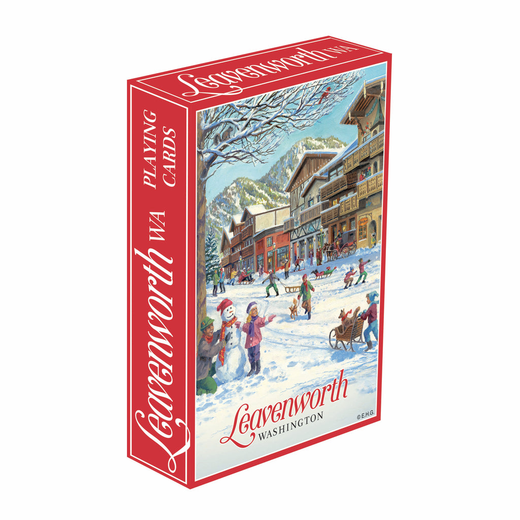 C706: PLAYING CARDS: LEAVENWORTH/WI