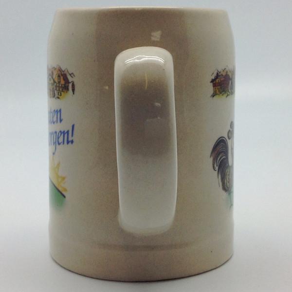 German Coffee Mug:  inchesGuten Morgen inches - Ceramics, Coffee Mugs, Coffee Mugs-German, CT-500, Drinkware, Dutch, German, Germany, Home & Garden, Oma, opa, SY: Guten morgen, Tableware, Top-GRMN-B - 2 - 3 - 4