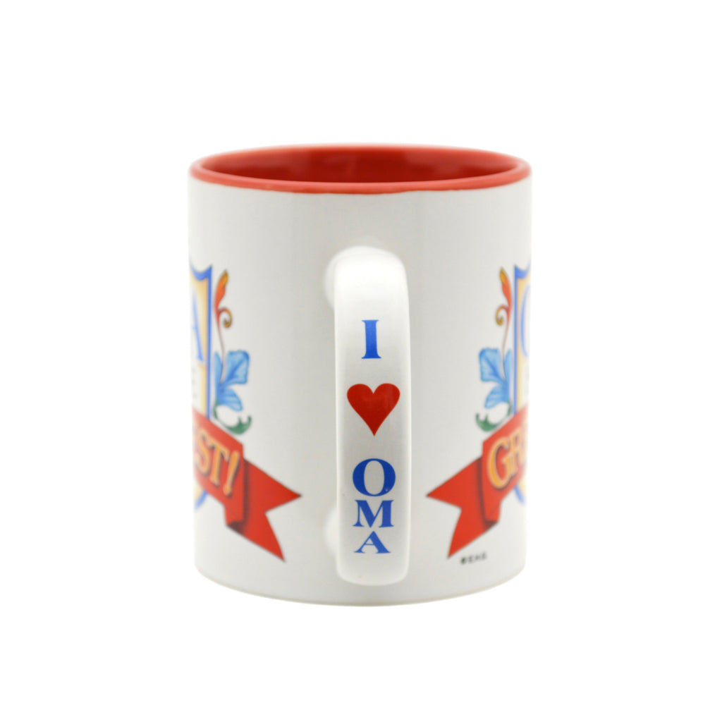 German Gift Idea Mug  inchesOma is the Greatest inches - Coffee Mugs, Coffee Mugs-Dutch, Coffee Mugs-German, CT-100, CT-102, CT-500, New Products, NP Upload, Oma, Oma & Opa, SY:, SY: Oma Greatest, SY: Oma is the Greatest, Under $10, Yr-2016 - 2