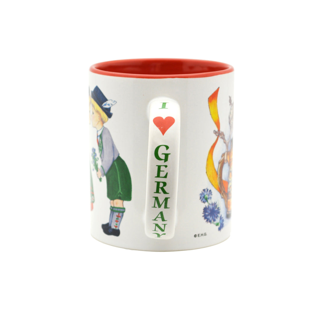 German Gift Idea Mug  inchesI Love Germany inches - Coffee Mugs, Coffee Mugs-German, CT-500, German, New Products, NP Upload, PS-Party Favors German, SY:, SY: I Love Germany, Under $10, Yr-2016 - 2