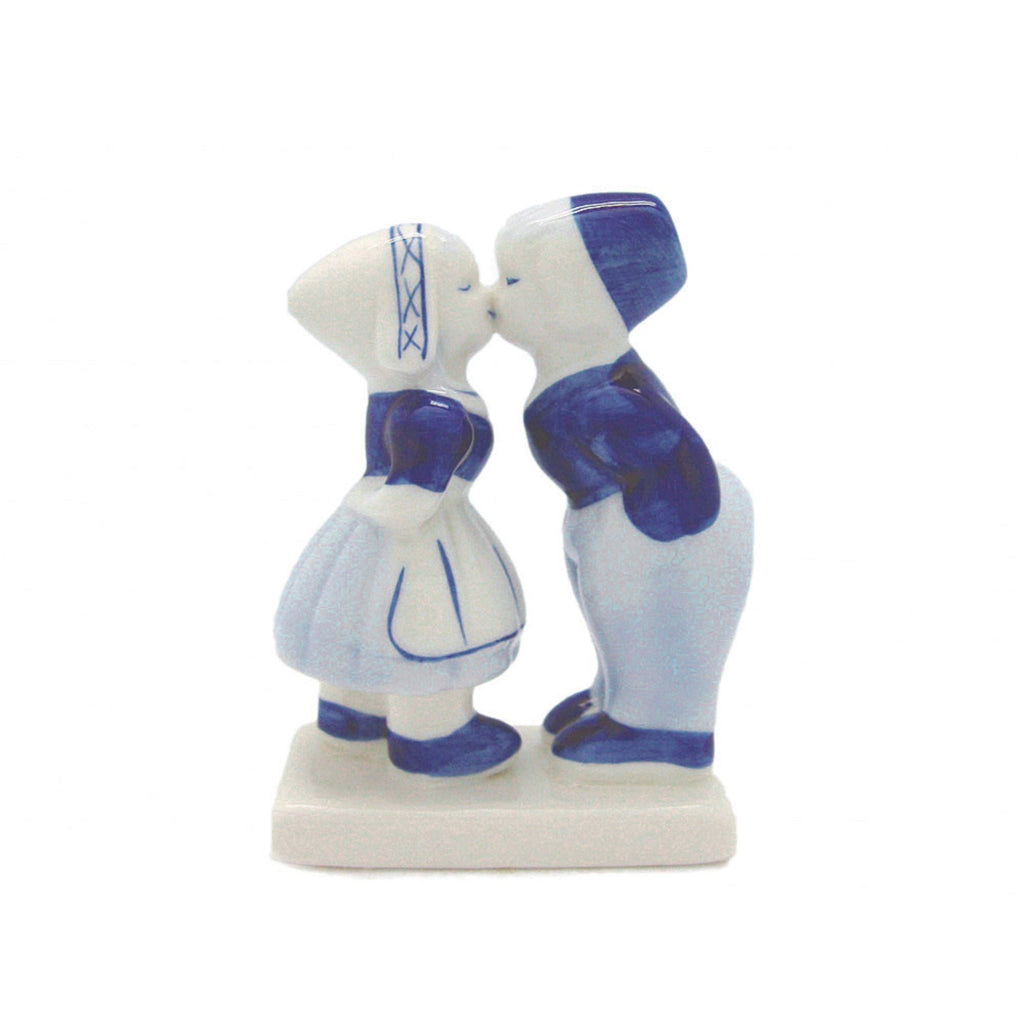 Windmill & Delft Kissing Couple 3 inches - Below $10, Collectibles, Decorations, Delft Blue, Dutch, Dutch Kiss, Figurines, Home & Garden, PS-Party Favors, PS-Party Favors Dutch, Top-DTCH-A, Windmills