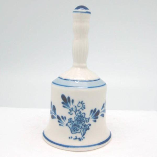 Bell with Fluted Handle - 4.35 inches, 5 inches, Bell, Collectibles, Delft Blue, Dutch, Home & Garden, PS-Party Favors, Size, Small, Top-DTCH-A - 2 - 3