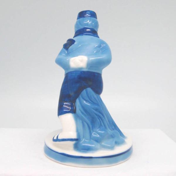 Delft Blue and White Figurine: Dutch Boy Skater - Collectibles, Delft Blue, Dutch, Figurines, Home & Garden, PS-Party Favors - 2 - 3 - 4