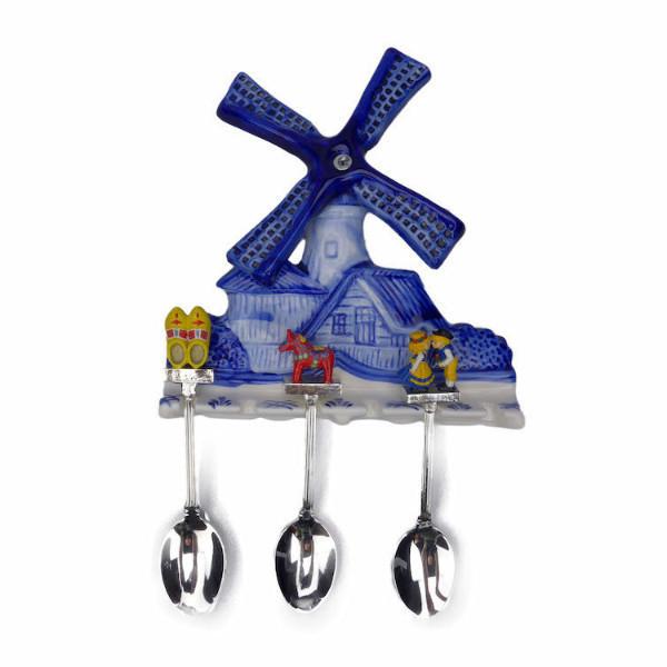 Porcelain Spoon Holder Delft Blue - Collectibles, Delft Blue, Dutch, Home & Garden, Kitchen Decorations, Spoon Rests