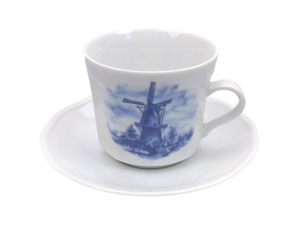 Porcelain Cup and Saucer Sets 2.5 inches - Below $10, Coffee Mugs, Decorations, Drinkware, Dutch, Home & Garden, Kitchen Decorations, S&P Sets, Tableware
