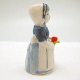 Miniature Girl with Tulips - Collectibles, Delft Blue, Dutch, Figurines, Home & Garden, Miniatures, Miniatures-Dutch, PS-Party Favors, PS-Party Favors Dutch, Top-DTCH-B, Tulips - 2 - 3
