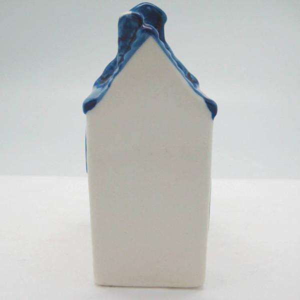 Miniature Ceramic House with Tulips - Collectibles, Delft Blue, Dutch, Home & Garden, Miniatures, Miniatures-Dutch, PS-Party Favors, PS-Party Favors Dutch, Tulips - 2 - 3 - 4