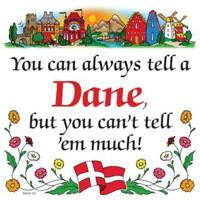 Kitchen Wall Plaques Tell a Dane - Below $10, Collectibles, CT-205, Danish, Home & Garden, Kitchen Decorations, SY: Tell a Danish, Tiles-Danish, Top-DNMK-B, Under $10