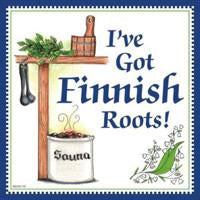 Kitchen Wall Plaques Finnish Roots - Below $10, Collectibles, CT-215, Finnish, Home & Garden, Kitchen Decorations, PS-Party Favors Finnish, SY: Roots Finnish, Tiles-Finnish, Top-FINN-A, Under $10
