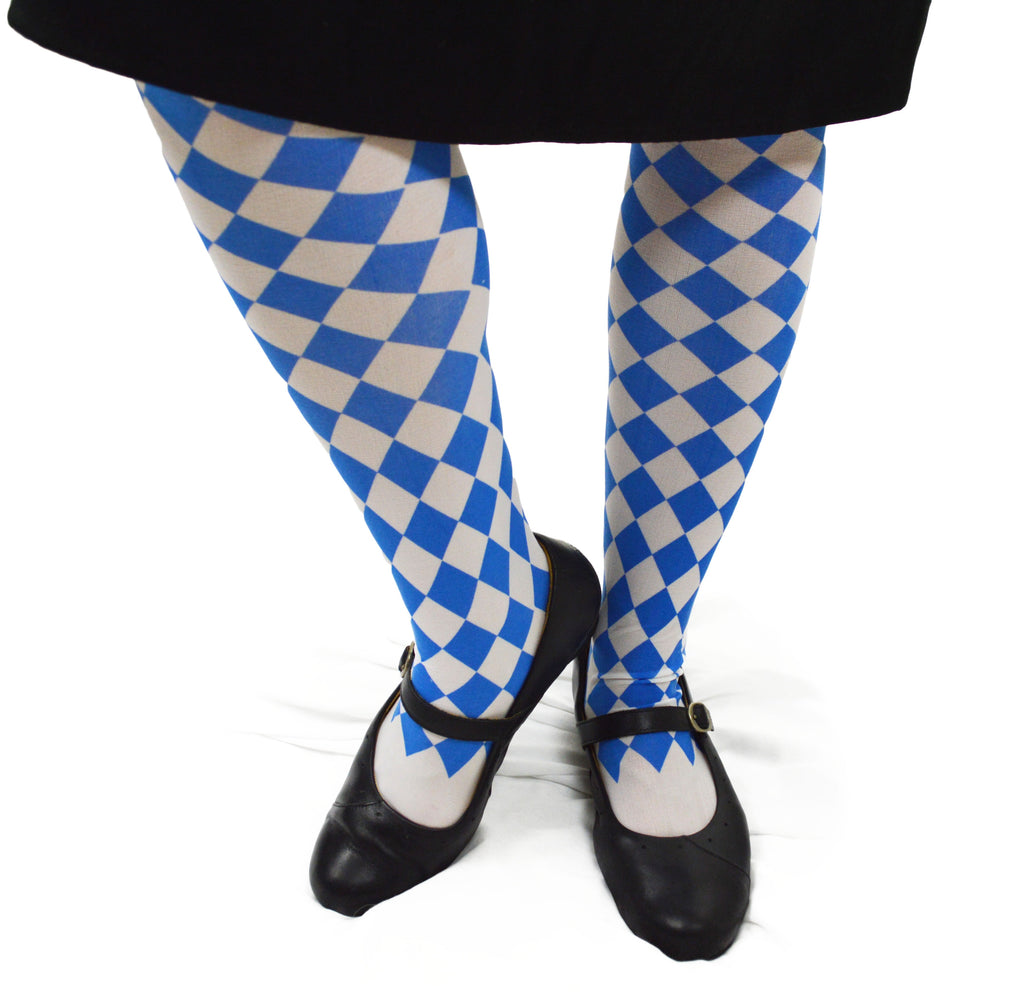 German Oktoberfest Party Socks Bavarian Design - Apparel-Costumes, German, New Products, NP Upload, Socks, Under $10, Yr-2016