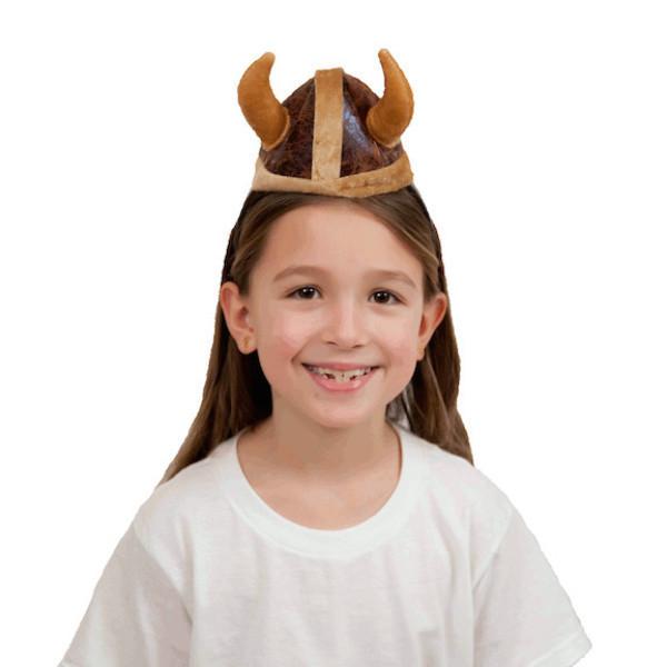 Viking Brown Hat - Apparel-Costumes, Below $10, Felt, Hats, Hats-Kids, Hats-Party, Hats-Vikings, Norwegian, Scandinavian, Top-NRWY-B, Viking