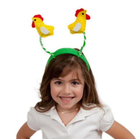 Chicken Dance Headband Oktoberfest Costume Headwear - Animal, Apparel-Costumes, Chicken Dance, Felt, German, Germany, Hats, Hats-Headband, Hats-Kids, Hats-Party, PS-Party Supplies, Top-GRMN-B