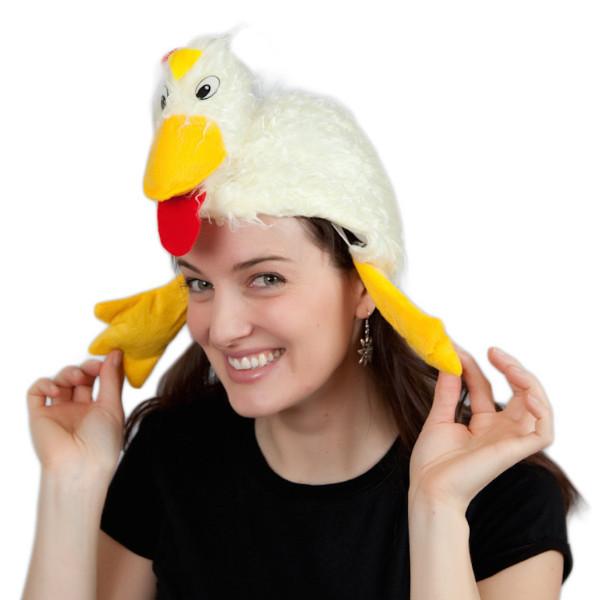 Oktoberfest Rooster Chicken Dance Party Hat - AN: Rooster, Animal, Apparel-Costumes, Chicken Dance, German, Germany, Hats, Hats-Kids, Hats-Party, Oktoberfest, Style, Top-GRMN-B, Without-Sound