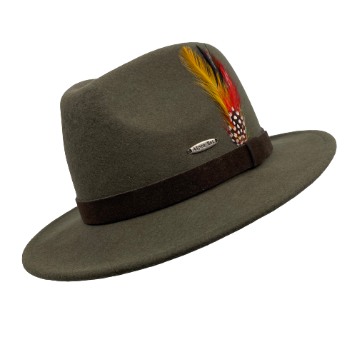 SKU: H972 |DZ/EA Cost: 22.75/22.95 WOOL HAT: LEATHER BAND/S