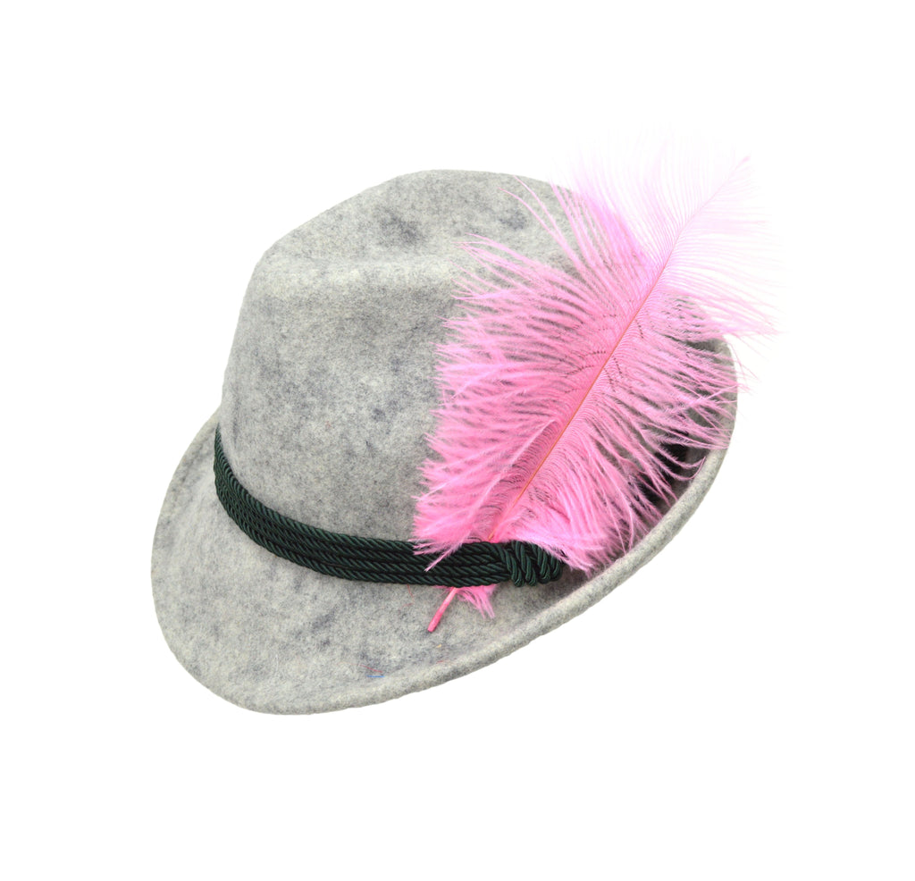 Decorative Pink Hat Feather for Festival Hats - CT-540, German, Hat Pins, Hats, Hats-Accessories, Hats-Feathers, New Products, NP Upload, Under $10, Yr-2016 - 2