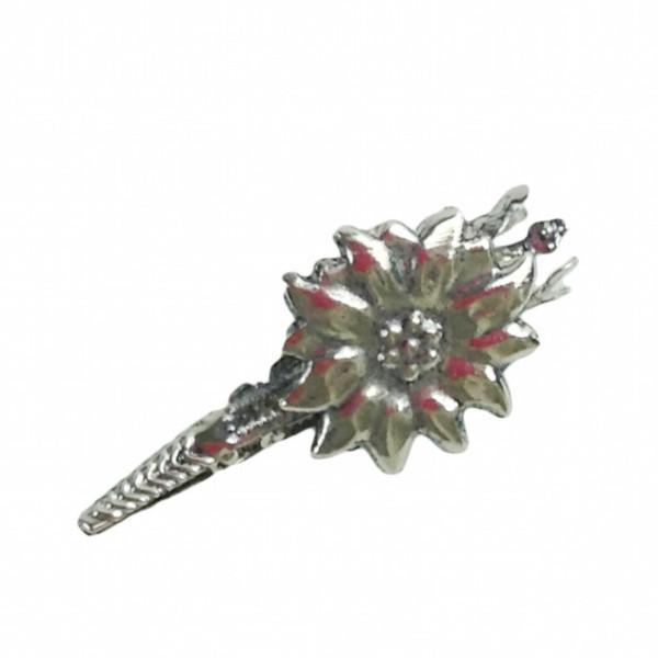 German Edelweiss Hat Pin Piece - Apparel-Costumes, CT-540, Edelweiss, German, Germany, Hat Pins, PS-Party Favors, PS-Party Supplies