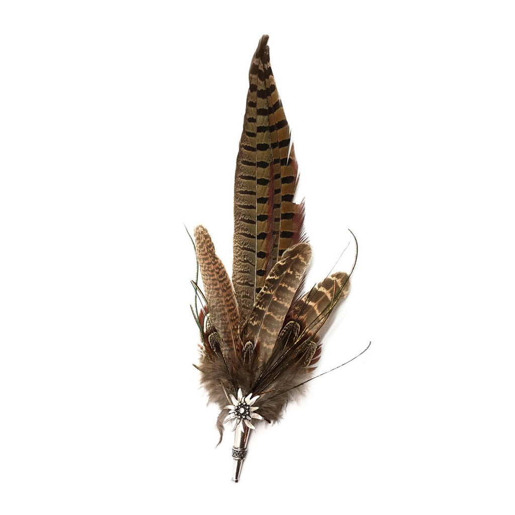 Deluxe Feather Hat Pins