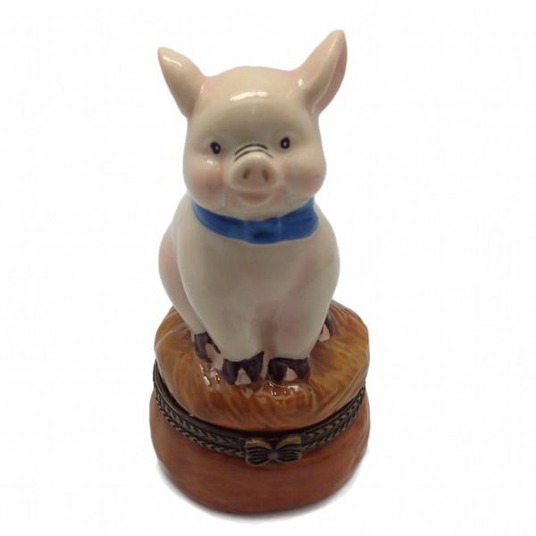 Pig Jewelry Boxes - AN: Pigs, Animal, Collectibles, Figurines, General Gift, Hinge Boxes, Hinge Boxes-General, Home & Garden, Jewelry Holders, Nursery Rhyme, Toys