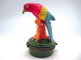 Parrot Jewelry Boxes - Collectibles, Figurines, General Gift, Hinge Boxes, Hinge Boxes-General, Home & Garden, Jewelry Holders, Kids, Toys - 2 - 3