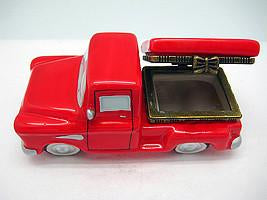 Red Pickup Truck Jewelry Boxes - Collectibles, Figurines, General Gift, Hinge Boxes, Hinge Boxes-General, Home & Garden, Jewelry Holders, Kids, PS-Party Favors, Toys - 2