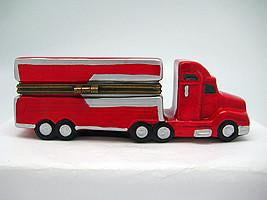 Semi Truck Jewelry Boxes - Collectibles, Figurines, General Gift, Hinge Boxes, Hinge Boxes-General, Home & Garden, Jewelry Holders, Kids, PS-Party Favors, Toys - 2 - 3 - 4