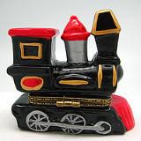 Collectible Train Locomotive Hinge Box - Collectibles, Figurines, General Gift, Hinge Boxes, Hinge Boxes-General, Home & Garden, Jewelry Holders, Kids, Miniatures, PS-Party Favors, Toys, Train - 2 - 3