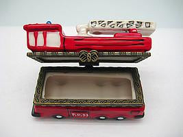 Fire Truck Jewelry Boxes - Collectibles, Figurines, General Gift, Hinge Boxes, Hinge Boxes-General, Home & Garden, Jewelry Holders, Kids, PS-Party Favors, Toys - 2 - 3