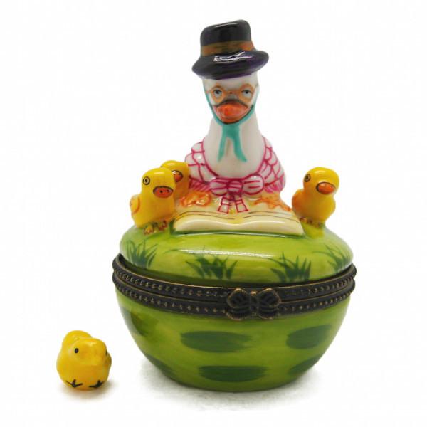 Children's Mother Goose Jewelry Boxes - Animal, Collectibles, Figurines, General Gift, Hinge Boxes, Hinge Boxes-General, Home & Garden, Jewelry Holders, Nursery Rhyme, Toys