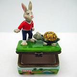 Children's Tortoise and Hare Jewelry Boxes - Animal, Collectibles, Figurines, General Gift, Hinge Boxes, Hinge Boxes-General, Home & Garden, Jewelry Holders, Kids, Nursery Rhyme, Toys - 2
