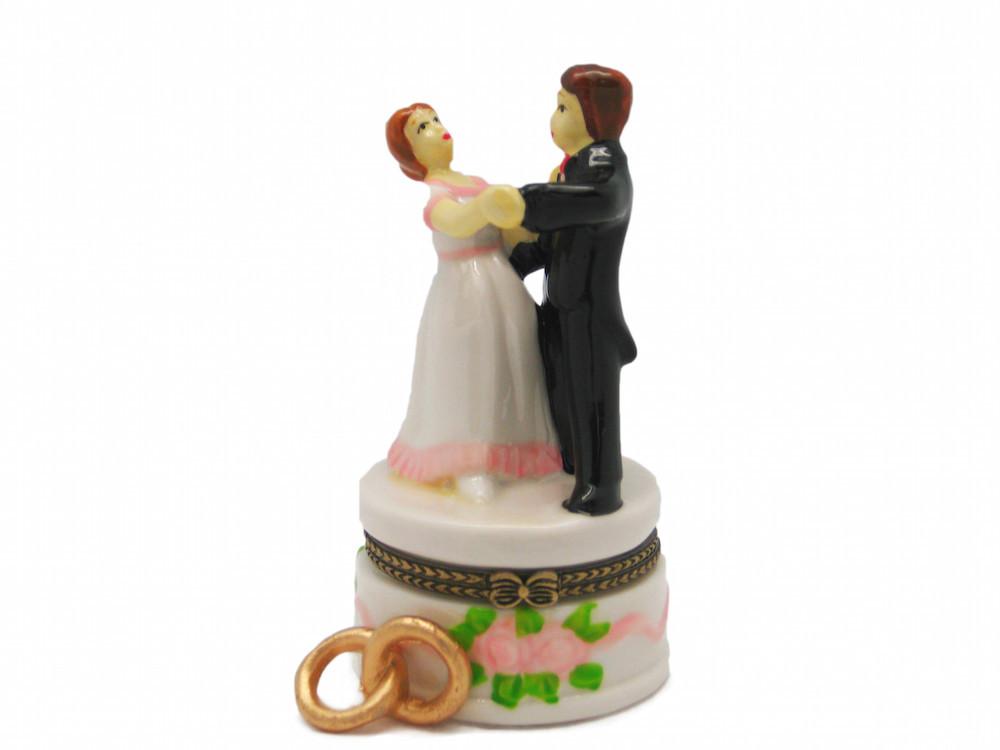 Wedding Favor Groom & Bride Jewelry Boxes - Collectibles, Figurines, General Gift, Hinge Boxes, Hinge Boxes-General, Home & Garden, Jewelry Holders, Kids, PS-Party Favors, Toys