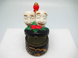 Tragedy and Comedy Mask Treasure Boxes - Collectibles, Figurines, General Gift, Hinge Boxes, Hinge Boxes-General, Home & Garden, Jewelry Holders, Kids, Toys - 2
