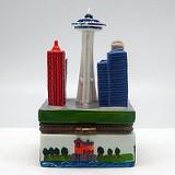 Seattle Downtown Souvenirs Treasure Boxes - Collectibles, Figurines, General Gift, Hinge Boxes, Hinge Boxes-General, Home & Garden, Jewelry Holders, Kids, Seattle, Toys - 2 - 3 - 4