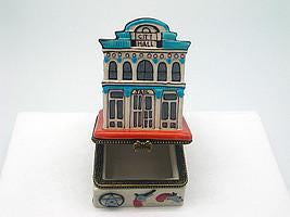 Western City Hall & Jail Treasure Boxes - Collectibles, Figurines, General Gift, Hinge Boxes, Hinge Boxes-Western, Home & Garden, Jewelry Holders, Kids, Toys, Western - 2