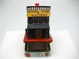 Western Store & Post Office Treasure Boxes - Collectibles, Figurines, General Gift, Hinge Boxes, Hinge Boxes-Western, Home & Garden, Jewelry Holders, Kids, Toys, Western - 2