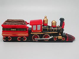 Train Collectibles American Wooden Fuel Hinge Box - Collectibles, Figurines, General Gift, Hinge Boxes, Hinge Boxes-Western, Home & Garden, Jewelry Holders, Kids, Toys, Train, Western - 2