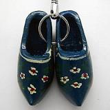 Danish Clog Key Chain - Apparel & Accessories, Blue, Collectibles, Color, CT-551, CT-600, Danish, Decorations, Dutch, Key Chains, Netherlands, PS-Party Favors, PS-Party Favors Dutch, Red, Toys, wood, Wooden Shoes-Key Chains - 2 - 3 - 4