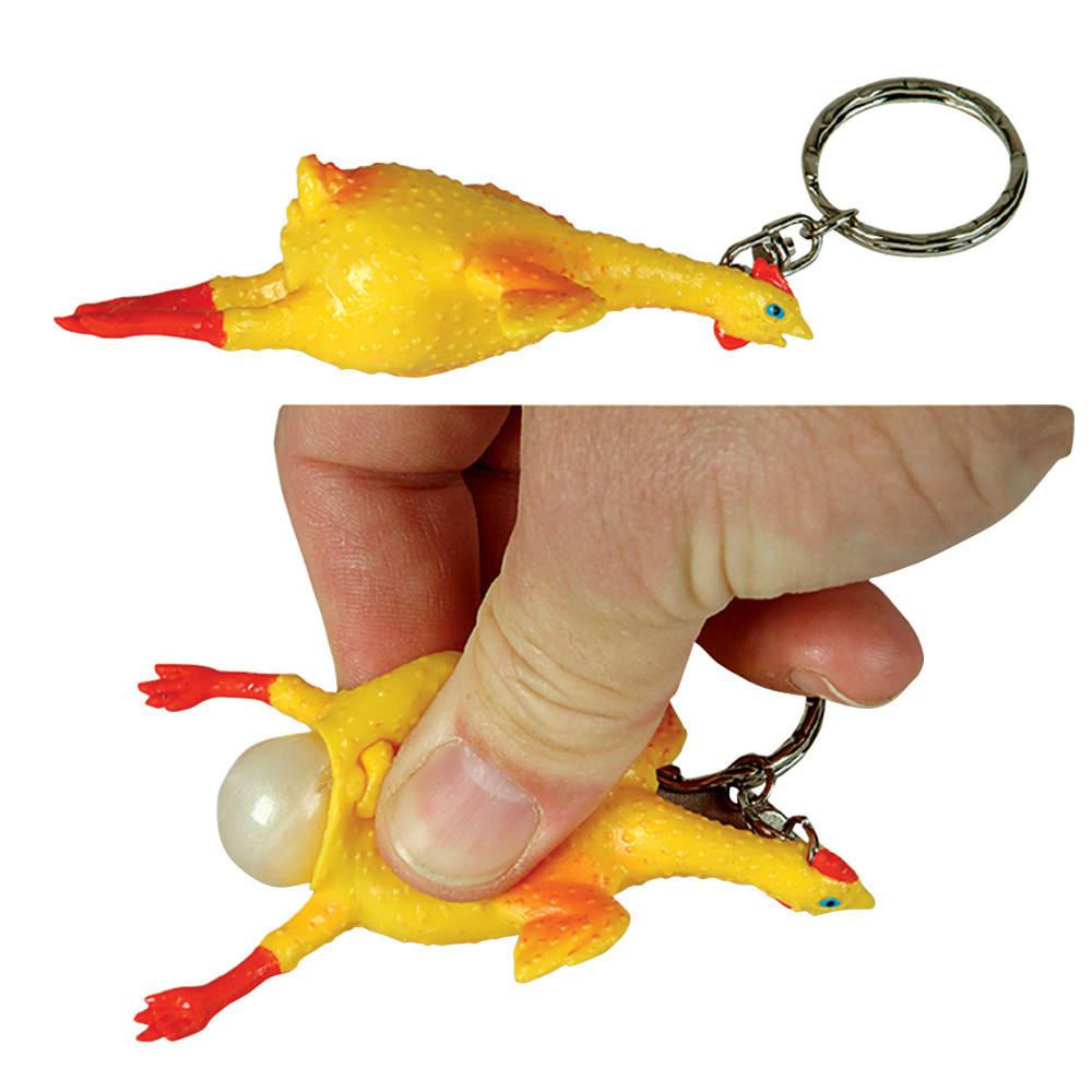 Chicken Pop Out Egg Keychain - Apparel & Accessories, Chicken Dance, Collectibles, CT-550, German, Germany, Key Chains, Key Chains-German, PS- Oktoberfest Party Favors, PS-Party Favors, Top-GRMN-B, Toys