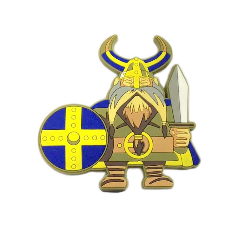 Norwegian Viking Scandinavian Kitchen Magnet - Below $10, Collectibles, Home & Garden, Kitchen Magnets, Magnets-Refrigerator, New Products, Norwegian, NP Upload, PS-Party Favors, Scandinavian, Viking, Yr-2017