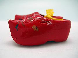 Unique Magnet Holland Wooden Shoes Red 1.75 inches - Below $10, Collectibles, CT-600, Decorations, Dutch, Home & Garden, Kitchen Magnets, Magnets-Refrigerator, PS-Party Favors, PS-Party Favors Dutch - 2