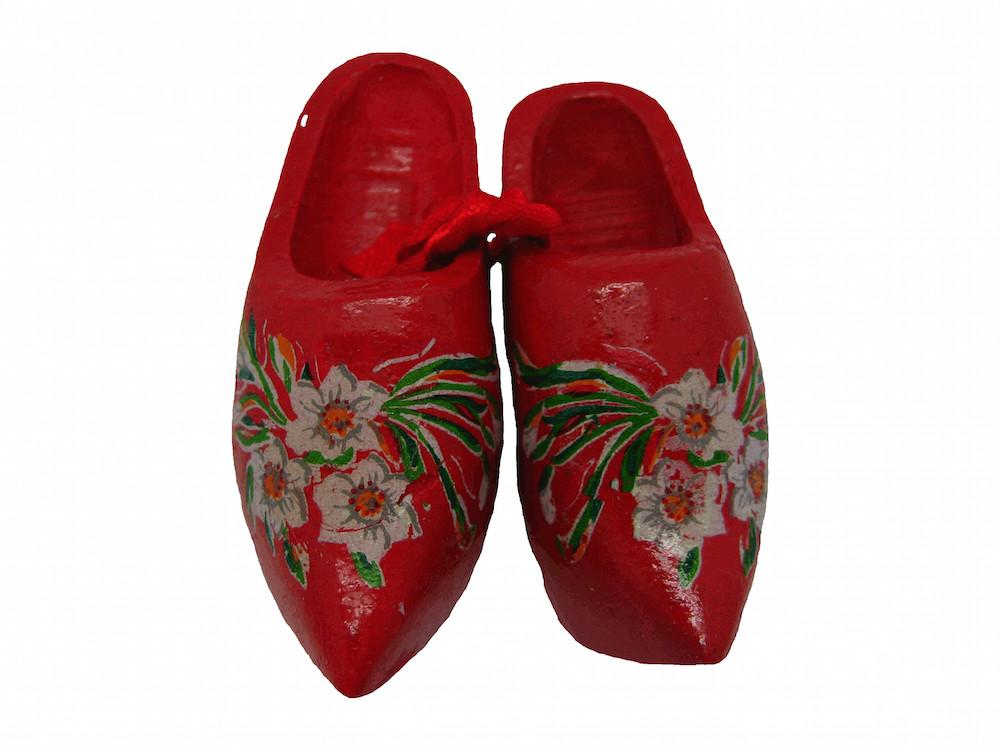 Unique Magnet Dutch Clogs Red 2.25 inches - Below $10, Collectibles, CT-600, Decorations, Dutch, Home & Garden, Kitchen Magnets, Magnets-Refrigerator, PS-Party Favors, PS-Party Favors Dutch