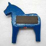 Sweden Horse Light Blue Magnet - Below $10, Blue, Collectibles, Color, CT-150, Dala Horse, Dala Horse Blue, Dala Horse-Magnets, Decorations, Home & Garden, Kitchen Magnets, Light-Blue, Magnets-Refrigerator, PS-Party Favors, swedish - 2