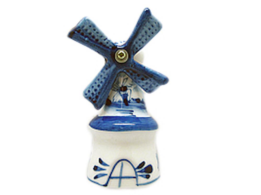 Round Windmill Unique Magnet - Collectibles, Delft Blue, Dutch, Home & Garden, Kitchen Magnets, Magnets-Delft, Magnets-Dutch, Magnets-Refrigerator, PS-Party Favors, Top-DTCH-B, Windmills